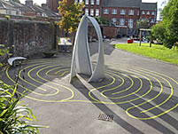 Labyrinth at the Ropewalk Community Garden6